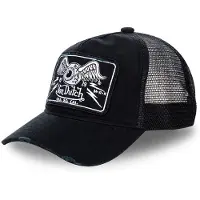 Von Dutch Pet 'Flying Eye' zwart / wit
