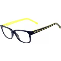 Lacoste L2692 54/17/145 Blauw/geel Geinjecteerd UNISEX L2692
