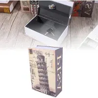 OEM Veiligheidsbox met lades, ontworpen in de stijl van de scheve toren van Pisa, gemaakt van roestvrij staal, met slot, geschikt voor het opbergen van sieraden