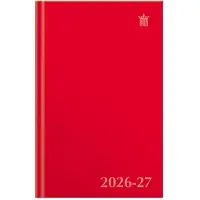Ryam | Studie Agenda Uni | 2026/2027 | Genaaid gebonden | A5 | Rood |