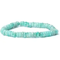 Yogi & Yogini Armband, amazoniet, elastisch