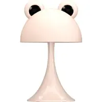 Luxus Tafellamp Nachtlamp Kinderkamer Froggy - Roze - Nachtlampje baby - Voor kinderen - Slaapkamer - 7 kleuren licht - RGB - Draadloos - Oplaadbaar