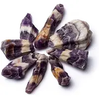 Phoenix Ruwe Chevron Amethist - ±1000g; ±3-9cm - ±1000g; ±3-9cm