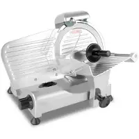 HCB - Professionele Horeca Snijmachine - 220 mm - RVS / INOX - 230V - Allessnijder - Vleeswaren - Groenten - Vleessnijmachine - 40x41x35 cm (DxBxH) - 12 kg - 2549