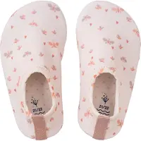 Fresk Zwemschoenen 21/22 -UV 50-bescherming – Antislip Strandschoenen – Quick Dry – Waterschoenen voor Kinderen – Elastische Pasvorm Meisjes - Creme - Butterflies