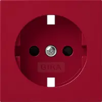 Gira Schuko stopcontact SH Systeem 55 Rood - 4984108