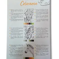 Clairefontaine A4-kleurboek voor verschillende technieken, 20 vellen, Odelia Les animaux
