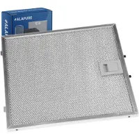Alapure metalen filter, geschikt voor Falmec 101080244, afmetingen 293x276 mm