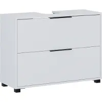 Vicco Alina Wastafelonderkast – 80 x 60 cm met 2 laden Wit