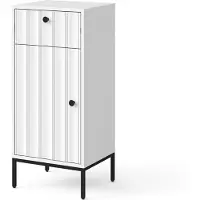 Vicco Eliza Halfhoge kast – 40 x 87 cm Witte golf