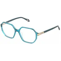 Just cavalli VJC188 54/15/140 Glazen Azzurro transparant glanzend Acetaat VROUW VJC188