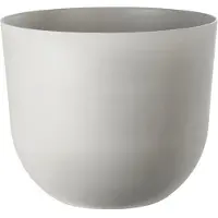 Garden ID Bloempot Swing - Kunststof - Witsteen - Diam.30xh25cm