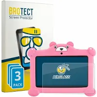 BROTECT Screenprotector 3 Stuks voor LETSGOSPT C88 7" Beschermglas transparant