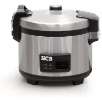 HCB - Rijstkoker - 10 liter - RVS / INOX rijst koker - 8 kg - 6476