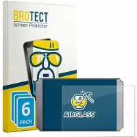 BROTECT Screenprotector 6 Stuks voor Windmeile KT-LCD8H Beschermglas transparant
