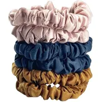 Yuaia Haircare Yuaia 6-pak Soft Satin Scrunchies Small Inka 6 stk.