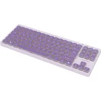 Canyon OnType 10 - Mechanisch Toetsenbord - Laag Profiel - Violet - USB Type C