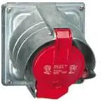 Legrand inbouwstopcontact 400V 63A 4P Hypra IP44 Metaal - 053800