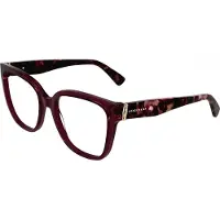 Longchamp LO2745 54/17/140 Transparant bordeaux Acetaat DAMES LO2745