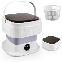 OEM Mini-wasmachine en centrifugeerapparaat voor gebruik tijdens kamperen en reizen