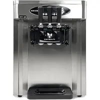 HCB - Professionele Horeca Softijsmachine - 2 smaken - 230V - RVS / INOX - 76.5x56.5x80 cm (DxBxH) - 65 kg - 7707