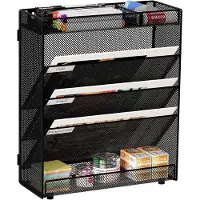 OEM Wandhouder voor documenten - Zwart - Organisatie - 5 niveaus