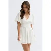 Gina Tricot Mini-jurk met Ballonmouwen