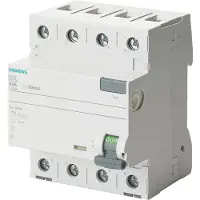 Siemens Aardlekschakelaar 4-polig 63 A 0.03 A 400 V Siemens 5SV3346-6