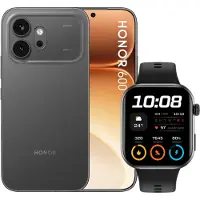 Honor Eer 600 8 + 512GB 6.57 "5G Velvet Black DS + horloge 2i ITA