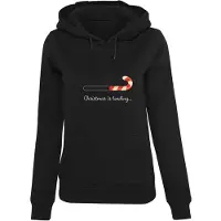 Merchcode Sweatshirt 'Christmas Loading' rood / zwart / wit