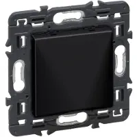 Legrand Compleet Kabeluitvoerapparaat Zwart Met Schroefbevestiging - 741481