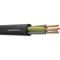 Draka VMVL 5G2.5 Flexibel Vinyl Kabel Klasse 5 Eca - 803895 [100 Meters]