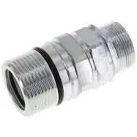 Tameson Stalen DN 25 Hydraulische Koppeling Snelkoppeling 30 mm S Knelring ISO 8434-1 D M48 x 3