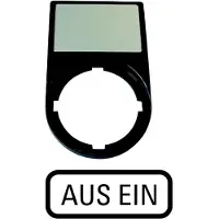 Eaton RMQ-Titan Etikethouder M22S-ST-D10 - 216490 [5 Stuks]