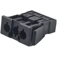 Kaiser Martin AC166 3-polig 20A 250V inbouwdoos zwart mannelijk - 1164/sw [5 stuks]
