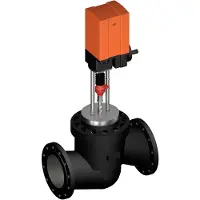 Belimo Klepafsluiter DN250 Flens 65mm Slag Kvs1000 24VAC/DC 82s 2-10V 12000N IP65 Terminal H6250+GV12-24-SR-T