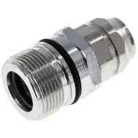 Tameson Stalen DN 12.5 Hydraulische Koppeling Snelkoppeling G 3/8 inch Binnendraad ISO 14541 D M36 x 2