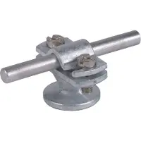 Dehn Geleiderhouder Met Flens Voor Staaf 7-10mm - 275110 [2 stuks]