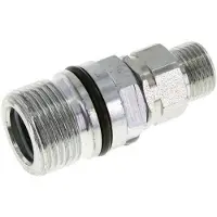 Tameson Stalen DN 10 Hydraulische Koppeling Snelkoppeling 10 mm S Knelring ISO 14541/8434-1 D M28 x 2
