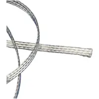 NVent ERIFLEX Vlak Geëmailleerde Koperen Aarde Vlecht 50mm² 25m - 557300 [25 Meter]