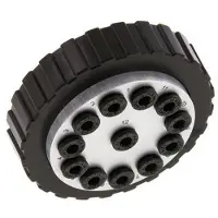 Tameson POM Meervoudige Koppeling Insteeknippel 12x4 mm Push-in-aansluitingen Vacuum