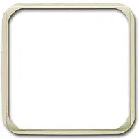 ABB Busch-Jaeger 50x50mm SI Adapter Afdekking Crème - 2CKA001726A0173 [2 Stuks]