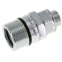 Tameson Stalen DN 25 Hydraulische Koppeling Snelkoppeling 22 mm L Knelring ISO 8434-1 D M48 x 3