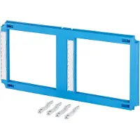 Hensel HEN MI BM4 Blauw Deksel Voor NH00 Scheidingsschakelaars 600x300mm - Mi CP 64