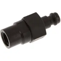 Tameson POM DN 5 Koppeling Insteeknippel G 1/8 inch Binnendraad Dubbele afsluiting