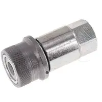 Tameson Stalen DN 4 Vlakdichtende Koppeling Snelkoppeling G 1/8 inch Binnendraad D 13.5mm