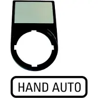 Eaton M22S-ST-D11 Labelhouder Hand Auto - 216492 [5 Stuks]