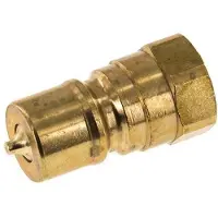 Tameson Messing DN 10 Hydraulische Koppeling Insteeknippel G 3/8 inch Binnendraad ISO 7241-1 B D 19.1mm