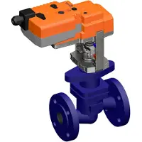 Belimo Klepafsluiter DN32 Flens 15mm Slag Kvs16 24VAC/DC Fail-Safe NC/NO 35s MP-Bus 0-10/2-10V 1000N IP54 H632S/NVKC24A-MP-TPC