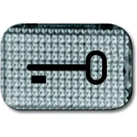 ABB Busch-Jaeger 2145 TR sleutelsymbool transparante lens - 2CKA001714A0237 [5 stuks]